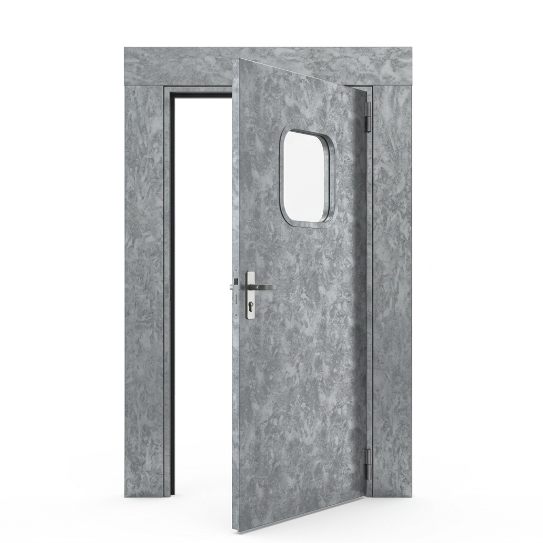 PORTA ACÚSTICA Modelo 40dB – Metálica​